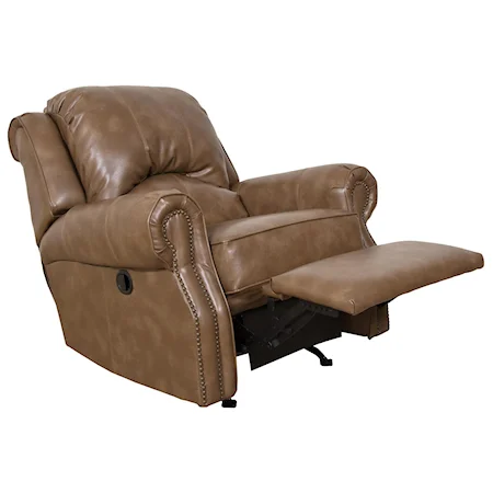 Traditional Styled Swivel Gliding Recliner